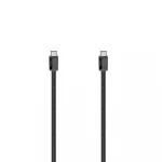 Kabel USB-C USB 3.2 Gen2 10 Gbit/s 1m Sort - Køb Online | HAMA Kabel USB-C USB 3.2 Gen2 10 Gbit/s 1m Sort