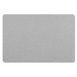 Plastkort sølv 0,76 mm