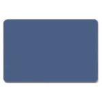 Plastkort blå blank 0.76 mm