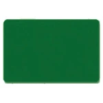 Plastkort grøn blank 0.76 mm