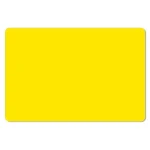 Plastkort gul blank 0.76 mm