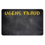 Plastkort “Grafit” – Ugens Tilbud