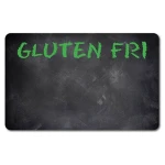 Plastikkort “Grafit” – Glutenfri og Allergivenligt Kort i Elegant Design Plastikkort “grafit ” – Gluten fri