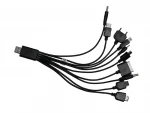 Universal USB Plug Converter - Inkl. 220V Strømstik til Danmark - Hurtig Levering & Prisgaranti Universal USB Plug Converter