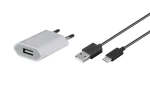 Kabel og adapter pakke 5W - USB-A til USB-C - Android 