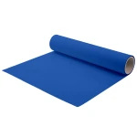 Royal Blå Strygemærkepolyester - Oeko-Tex Certificeret 50cm x 20m Royal Blå - Royal Blue 109
