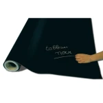 Skrivefast Underlagsfolie (kridt) - Sort