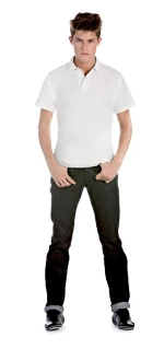 B&C ID001 POLO - Klassisk Piqué Polo i 100% Bomuld B&C ID001 POLO