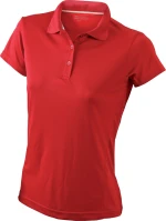 JAMES & NICHOLSON HIGH PERFORMANCE DAMES POLO - ÅNDBAR OG HURTIGTØRRENDE JAMES & NICHOLSON LADIES' POLO HIGH PERFORMANCE