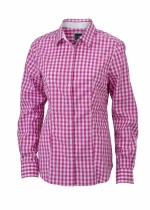 JAMES & NICHOLSON LADIES' CHECKED SHIRT JAMES & NICHOLSON LADIES' CHECKED SHIRT