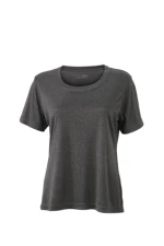 JAMES & NICHOLSON Dame Aktiv T-shirt - Sport & Fritid, Åndbar, Hurtigtørrende JAMES & NICHOLSON LADIES' ACTIVE-T