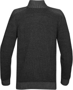 Men's Loden Long Sleeve Mock Neck - 100% Cotton Sweater with 1/4 Zip & Hidden Zipper MEN'S LODEN L/S MOCK NECK