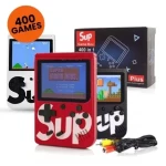 SUP Retro Mini Spilkonsol – 400 Spil Blå Retro mini console Game SUP 400 games - BLÅ