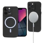 iPhone 12 Pro Cover Silicone MAGSAFE - Sort