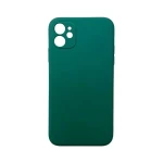 iPhone 11 BACK CASE MATT - mørk grøn