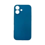iPhone 16 Back Case Matt Cover - Blå
