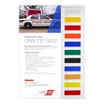 Oralite 5600 Farvekort Oralite 5600 Farvekort