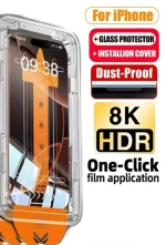 Skærmbeskyttelse til iPhone 14 - 6,1" easy installation Skærmbeskyttelse til iPhone 14 - 6,1" easy installation