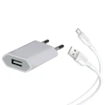 Kabel og adapter pakke 5W - USB-A til Mikro USB - Android