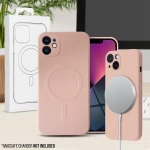 iPhone 11 - Magsafe silicone case - power pink