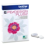 Brother Pedesign Plus 2 Broderi Software - Konverter Tegninger til Broderimønstre Brother Pedesign Plus 2 Broderi software