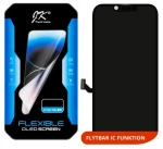 iPhone 14 - Soft OLED LCD Sk&aelig;rm - Sort