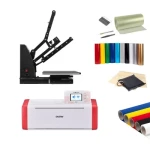 Skiltepakke med Brother ScanNCut SDX900 og Varmepresser - Alt til Skilte og Tekstiltryk Skiltepakke med Brother ScanNCut SDX900 Skæreplotter og Semiautomatisk Varmepresser