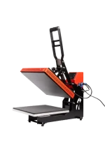 Secabo TC7-LITE 40 x 50 cm varmepresse med automatisk åbning.