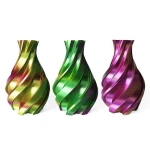 Gold, Green and Fuchsia - 3DE Premium - Silky PLA - 1.75mm