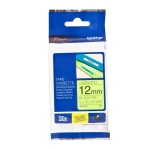 Brother original TZeC31 tape – neongul, 12 mm bred Brother original TZeC31 tape – neongul, 12 mm bred