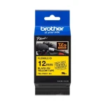 Brother original TZe-FX631 tape – sort på gul, 12 mm bred Brother original TZe-FX631 tape – sort på gul, 12 mm bred