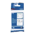 Brother original TZe-R231 satinbånd – sort på hvid, 12 mm bred Brother original TZe-R231 satinbånd – sort på hvid, 12 mm bred