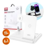 Trådløs Oplader XO-WX033 15W 4i1