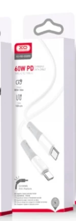 Kabel XO NB-Q226B USB - C USB-C- 1 m - 60W - white