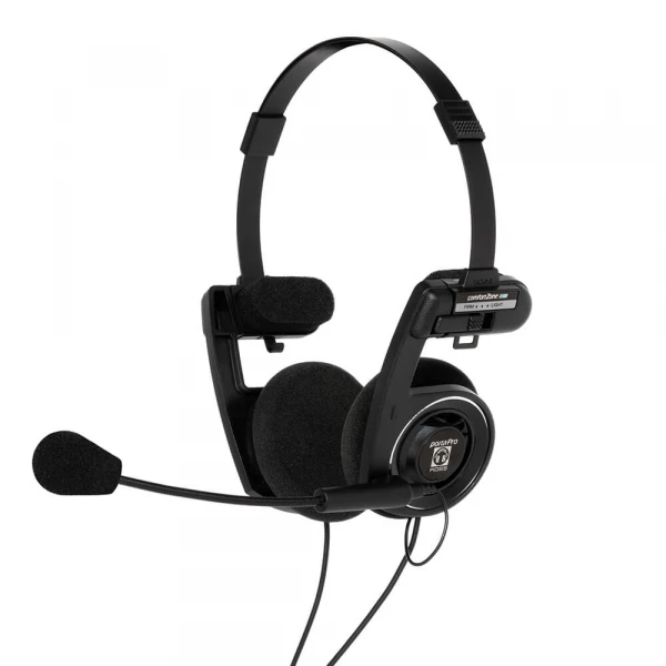 Hovedtelefon PortaPro Communication Headset On-Ear Mic Sort Hovedtelefon PortaPro Communication Headset On-Ear Mic Sort