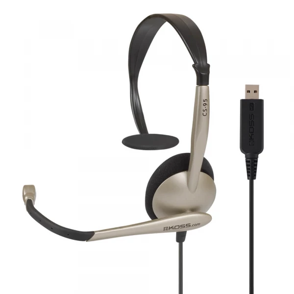 Headset CS95 Mono On-Ear Mic USB Champagne Headset CS95 Mono On-Ear Mic USB Champagne