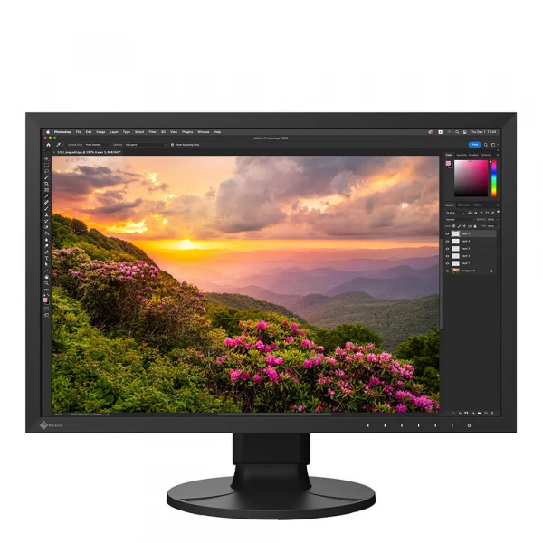 Monitor ColorEdge CS2400S CAL 24" Sort, Bundled med Kalibrator Monitor ColorEdge CS2400S CAL 24" Sort, Bundled med Kalibrator