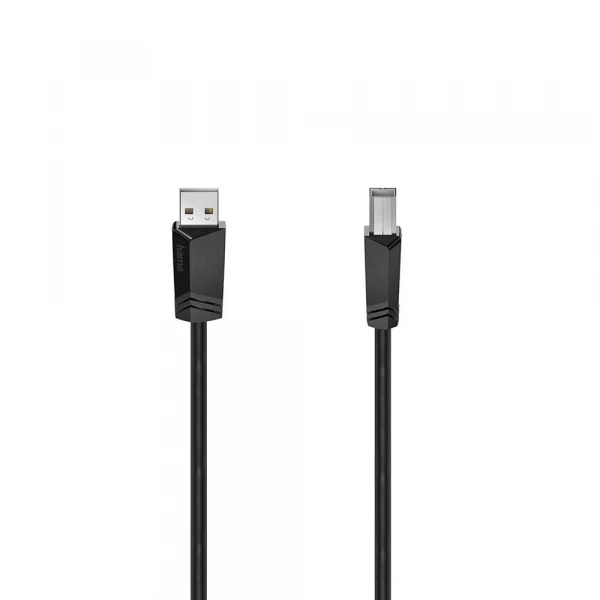 Kabel USB 2.0 480 Mbit/s 3m Sort Kabel USB 2.0 480 Mbit/s 3m Sort