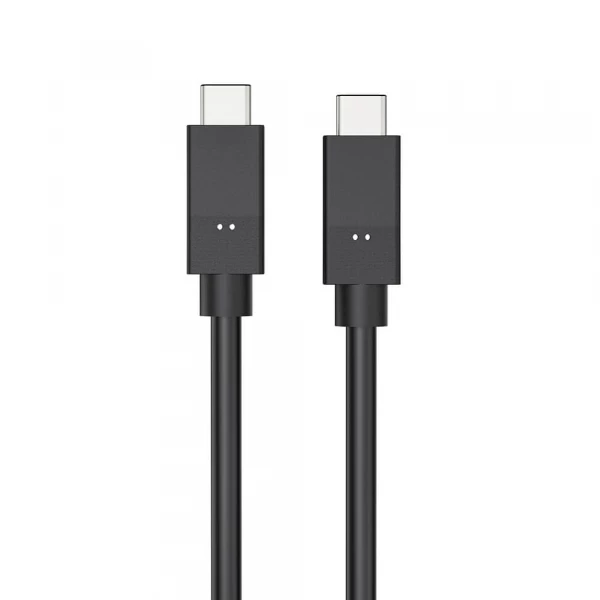 Kabel USB-C til USC-C 3.1 5A/100W/10GB Gen 2 1,5m Sort Kabel USB-C til USC-C 3.1 5A/100W/10GB Gen 2 1,5m Sort