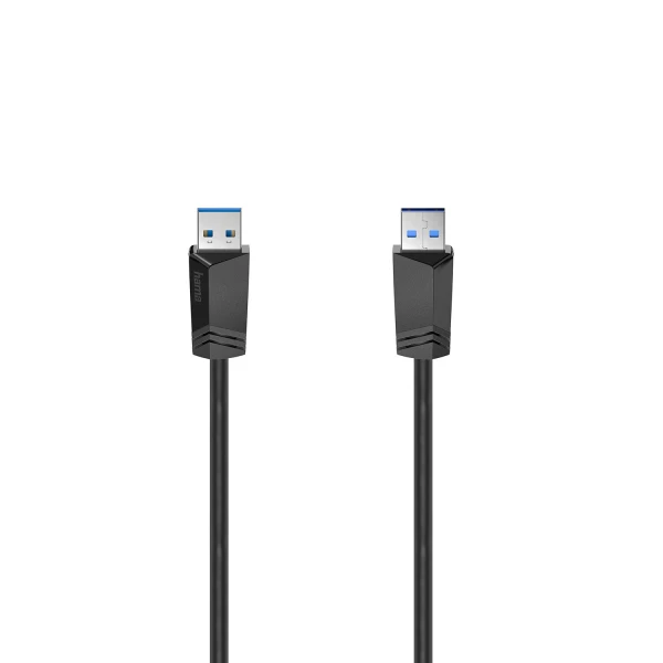 Kabel USB A-A Sort 1,5m Kabel USB A-A Sort 1,5m