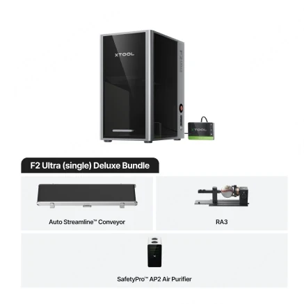 xTool F2 Ultra Single Deluxe Bundle xTool F2 Ultra Single Deluxe Bundle