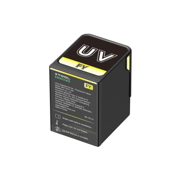 xTool Selected UV Ink Fluorescent Yellow 125 ml