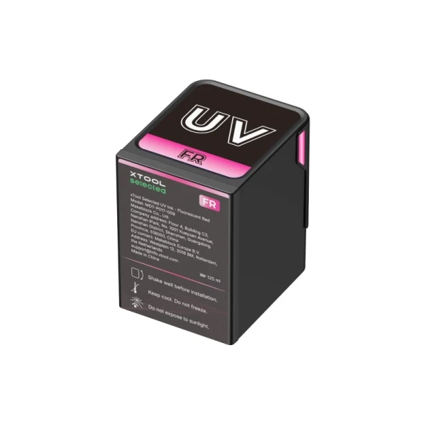 xTool Selected UV Ink Fluorescent Red 125 ml