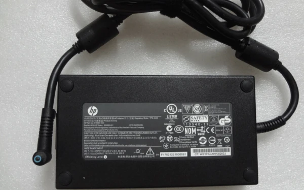 HP 200W 19.5V 10.3A str&oslash;mforsyning med 4.5mm pin tip- Original