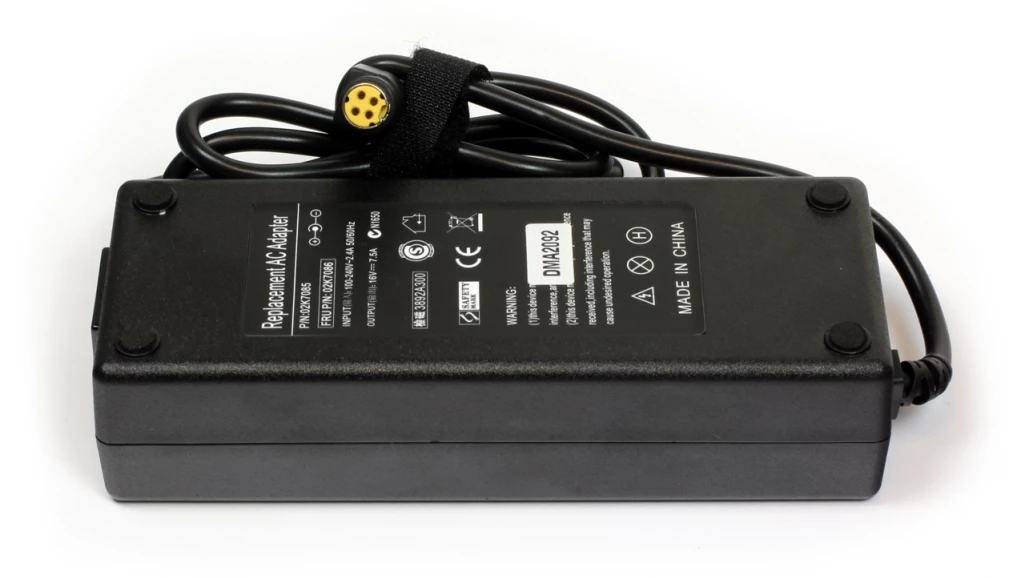 IBM-Lenovo 120W 16V 7.5A Strømforsyning 4pin - Køb nu i Danmark IBM-Lenovo 120W 16V 7.5A strømforsyning med 4pin stik - Kompatibel