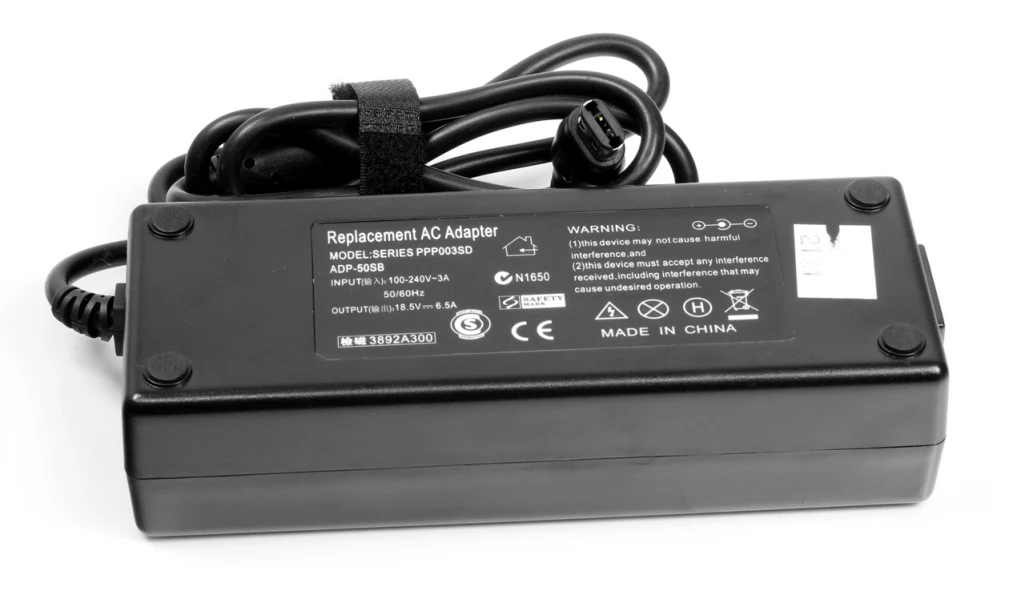 HP Compaq 120W Strømforsyning - Hurtig Levering og Prisgaranti HP Compaq 120W 18.5V 6.5A strømforsyning - Kompatibel
