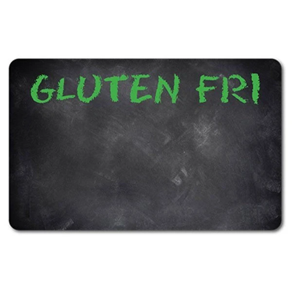 Plastikkort “Grafit” – Glutenfri og Allergivenligt Kort i Elegant Design Plastikkort “grafit ” – Gluten fri