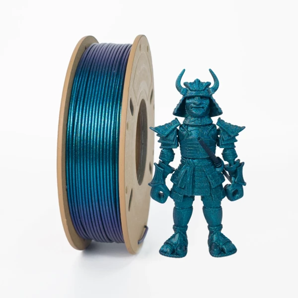 SKILPRO PLA Magic Filament Blue - Unikt 3D-print med tofarvet effekt SKILPRO - PLA Magic Filament - Blue -1kg