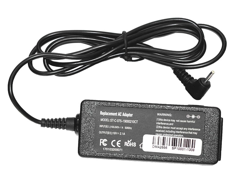 Asus 40W 19V 2.1A strømforsyning - Kompatibel og hurtig levering Asus 40W 19V 2.1A strømforsyning - Kompatibel