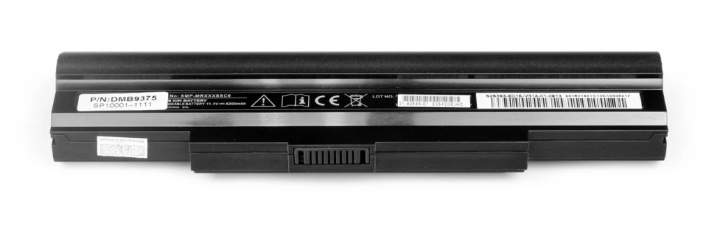 11.1V 5200mAh Lithium Ion Laptop Batteri - Sort | Køb Kvalitetsbatteri Online 11.1V 5200mAh kvalitets lithium ion batteri til Bærbar computer - sort